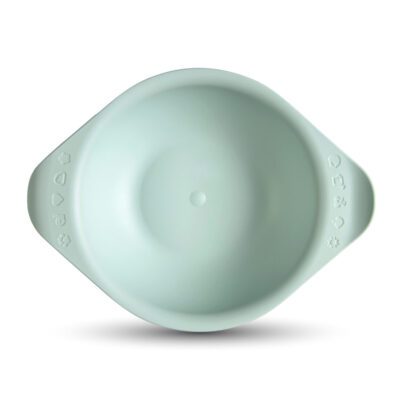 Bioplastic baby bowl mint